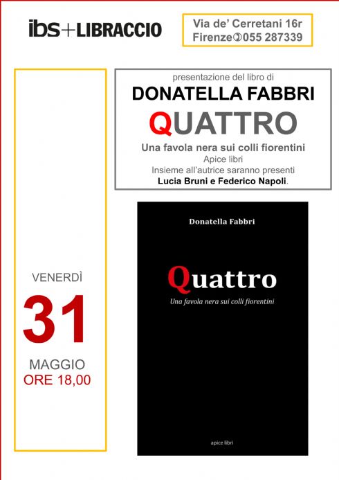 "Quattro" alla Libreria Ibs di Firenze