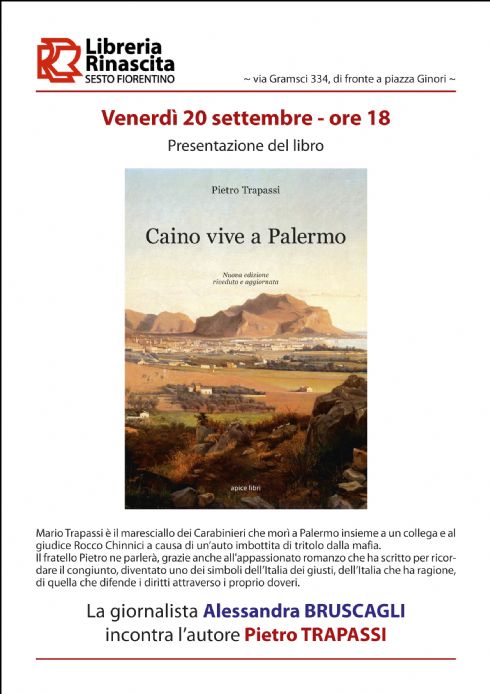 "Caino vive a Palermo" alla Libreria Rinascita