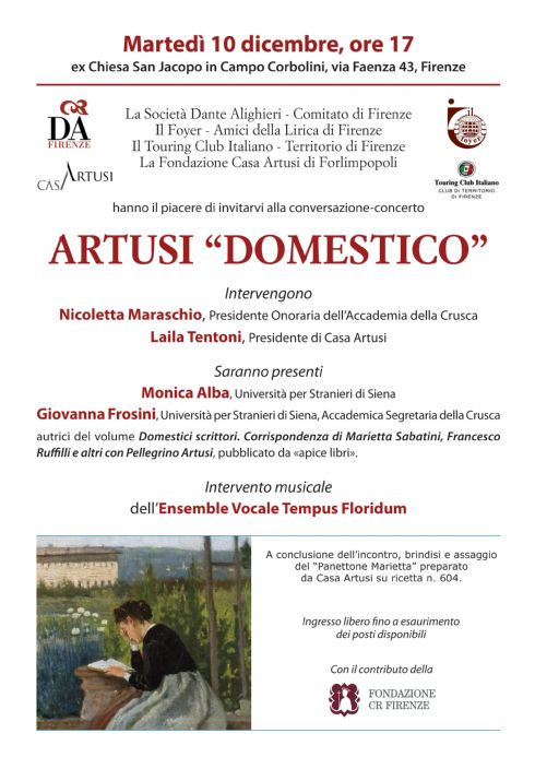 Artusi "domestico" alla Dante Alighieri